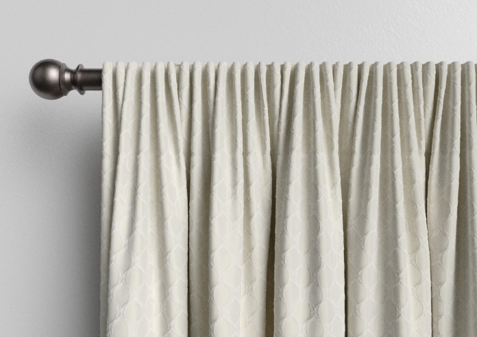 Galactica, Bone White - Made to Measure Curtains - Image 9